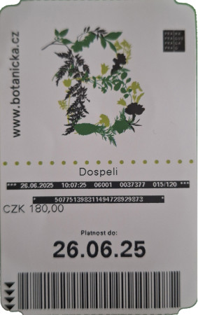 Terve tuloa Prahan kasvitieteelliseen puutarhaan